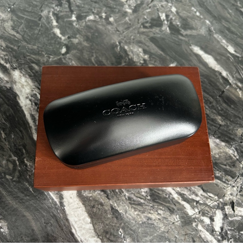 Coach Black Sunglasses Case